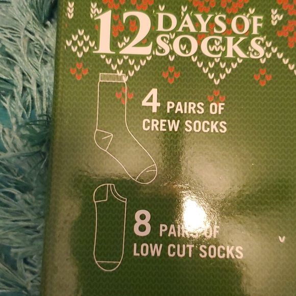 nip 12 days of Christmas socks - Picture 2 of 4